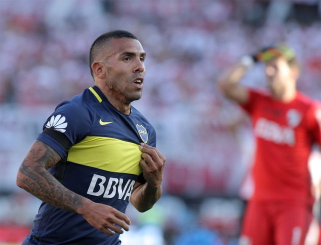 Tevez fue la figura en el triunfo de Boca en el Superclásico en el Monumental.&nbsp;