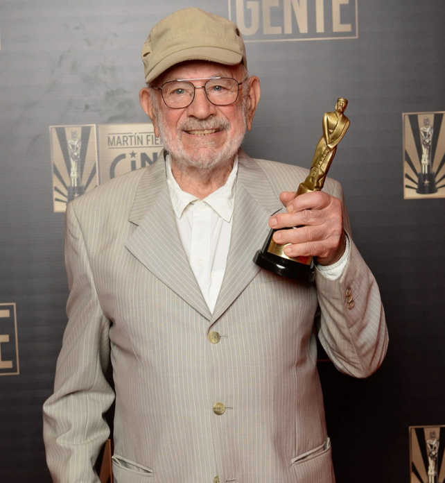 Briski fue premiado por su trayectoria en los premios Martín Fierro de Cine y Series