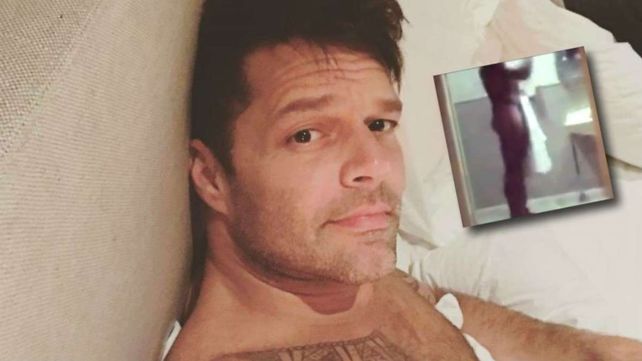 Ricky Martin subió una foto en la que está desnudo y las redes explotaron