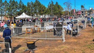 En Chajarí se preparan para el concurso del locro del 9 de julio