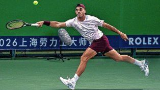 Cerúndolo le ganó a Safiullin y avanzó a la tercera ronda en el Masters de Shanghai