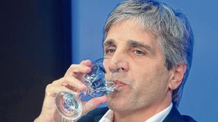 El ministro de Economía, Luis Caputo.