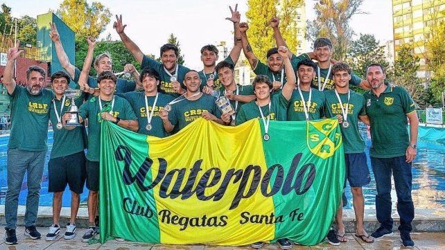 &nbsp;Regatas de Santa Fe se quedó con la medalla de bronce en el Sudamericano de waterpolo.