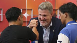 Luis Dolce, candidato a concejal dentro de la lista Unidos e integrante del gabinete del gobernador Pullaro.