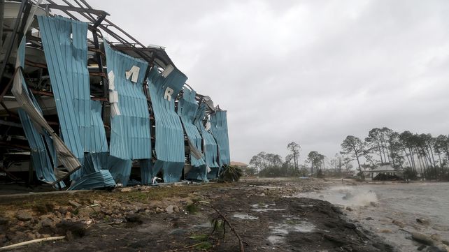 Las impactantes imágenes de la devastación que dejó el paso del huracán Michael en Florida