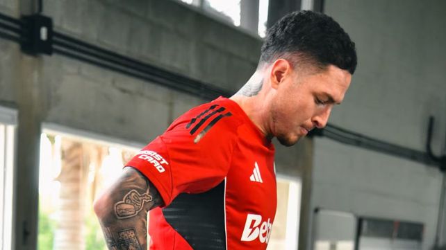 Aníbal Moreno llegó a River
