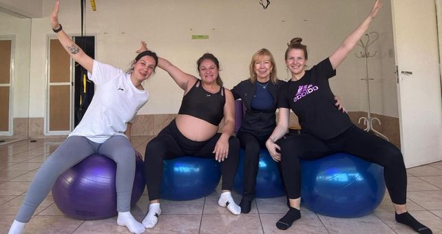 Gimnasia con esferas: bienestar y movimiento para embarazadas