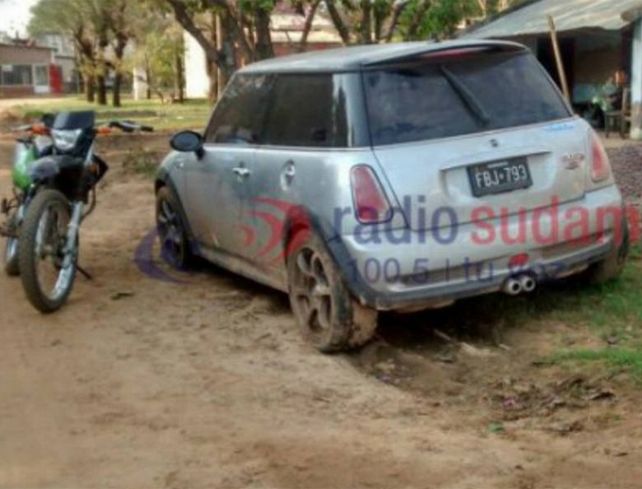 El MIni Cooper encontrada en Corrientes