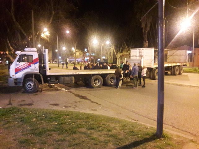 Vecinos de zona norte se manifestaron por la inseguridad y volverán a reunirse el jueves