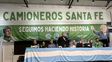 camioneros de santa fe consolida su conduccion y fortalece su compromiso con los trabajadores a traves de la lista verde y blanca