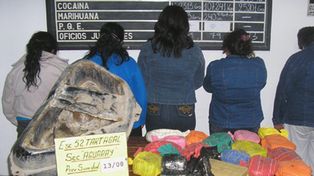 Salta: cinco mujeres detenidas y 30 kilos de coca&iacute;na secuestrada