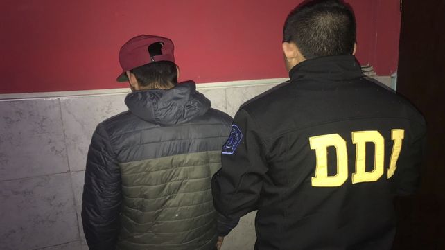 Acusado. El detenido en la tarde de ayer en el distrito de José C. Paz es un joven de 18 años.