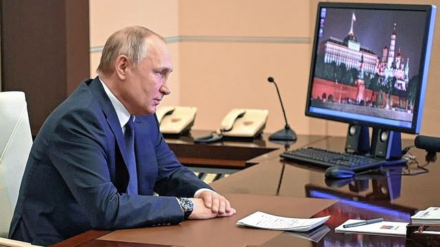 Tensión por la guerra: Putin lanzó una amenaza a occidente