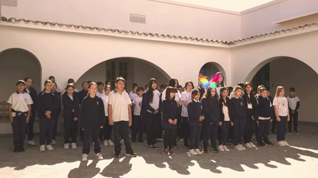 Un grupo de estudiantes de San Lorenzo se volvió viral en redes sociales