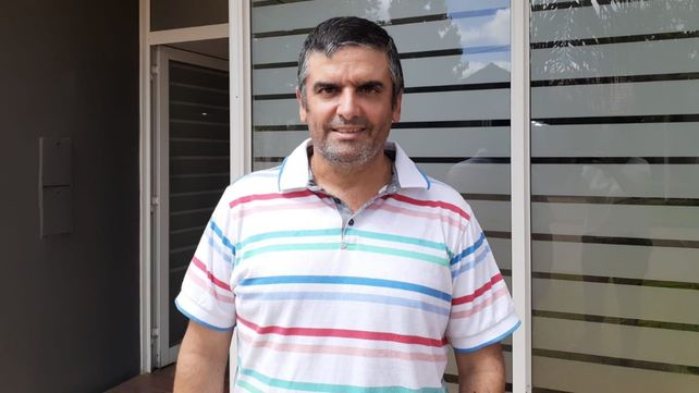 Víctor Odiard fue uno de los tantos productores entrerrianos que mudaron parte de la siembra de arroz a Corrientes.