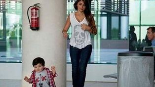 ¡Verte crecer! El hijo de Messi ya camina solo
