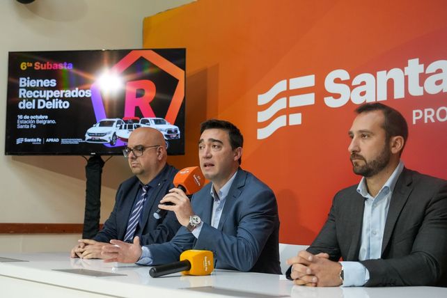 Funcionarios del gobierno provincial anunciaron la apertura de inscripciones para una nueva subasta de bienes incautados al delito.