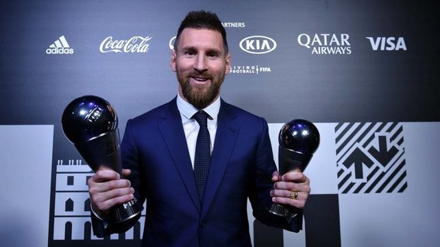 Messi fue elegido como el mejor jugador del año por la FIFA