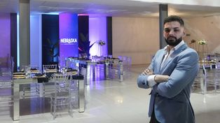 Leandro Del Basso, al frente del Grupo Del Basso y fundador de los salones Nebraska y Nebraska Garden.