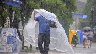 Miércoles con lluvia y tormentas en varias ciudades entrerrianas