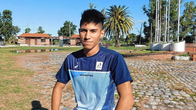 El humbolense Brian López formará parte de la delegación nacional en el Sudamericano de atletismo. &nbsp;