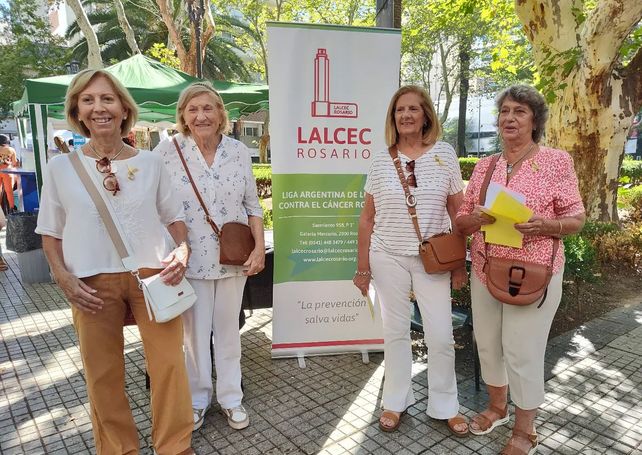 Las voluntarias de Lalcec presentes en cada campaña contra el cáncer&nbsp;