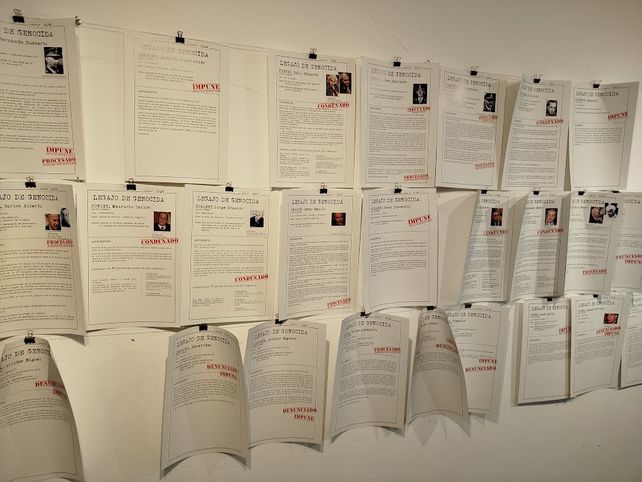 La sala de los genocidas