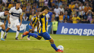 Ignacio Malcorra anotó de penal para Central ante Gimnasia para superar a Marco Ruben entre los goleadores más veteranos.