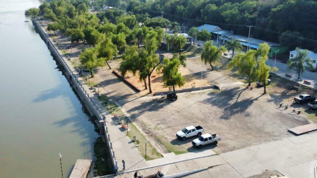 Una nena recibió una descarga eléctrica en la Costanera de Santa Elena.
