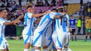 La Selección Argentina Sub 20 venció 1-0 a Bolivia.