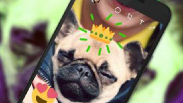 WhatsApp tiene funciones similares a Snapchat para dibujar sobre las imágenes