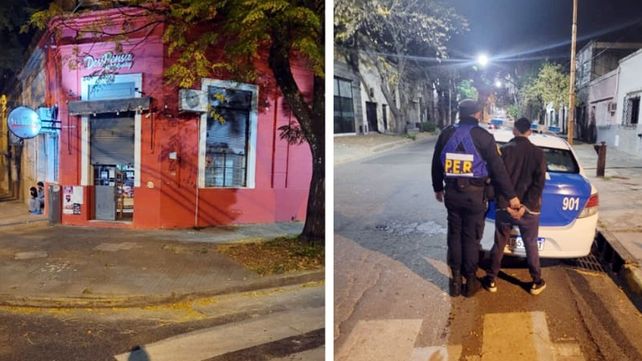 Un joven fue detenido cuando se llevaba dinero y mercadería de una despensa céntrica en Paraná.&nbsp;
