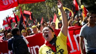Multitudinaria marcha de dos millones de personas contra la jubilación privada en Chile
