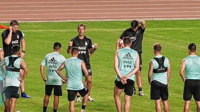 La Selección Argentina Sub 23 aguarda ya instalada en Tokio el inicio de los Juegos Olímpicos.&nbsp;