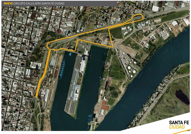 Súper TC2000: autoridades y pilotos le dieron el ok al nuevo trazado y este año entrará al Puerto
