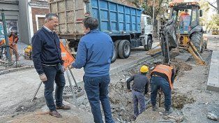 Paraná: avanza la obra de repavimentación de calle Córdoba