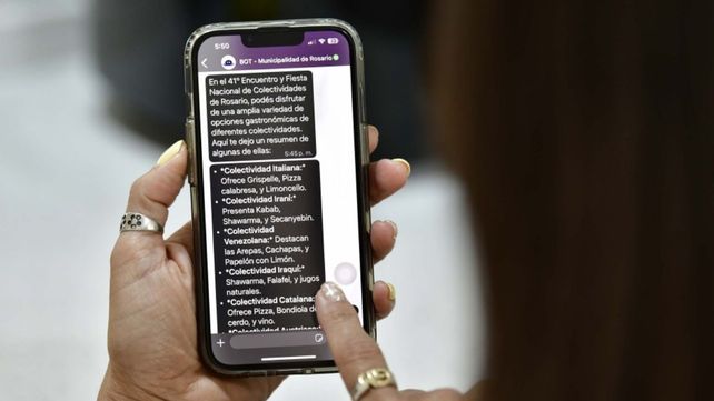 El bot que dará información precisa sobre las actividades de la Fiesta Nacional de las Colectividades