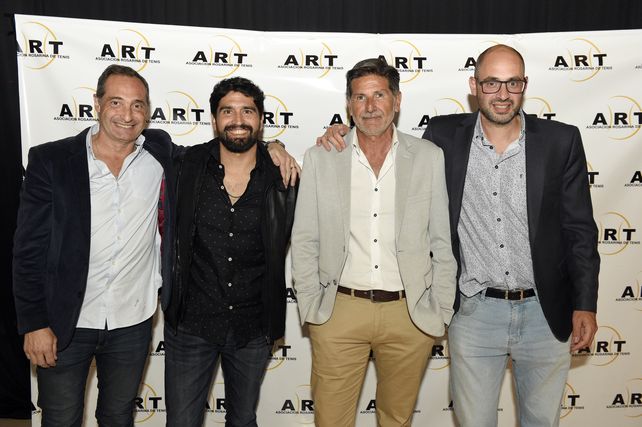 Leandro Belligotti, Juan Andrenassi, César Pedemonte y Juan Ignacio Bua