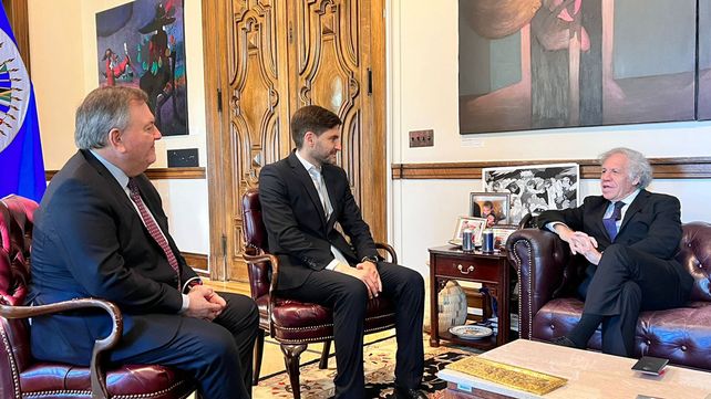 Pullaro y Michlig en la OEA