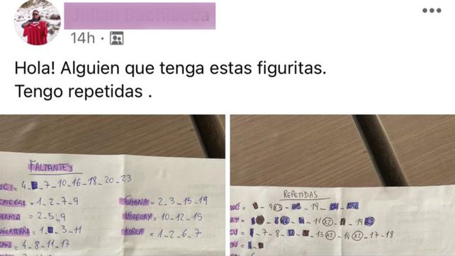 Los figuriteros llevan intrincados informes acerca de las estampas que aún están faltando en sus álbumes.&nbsp;