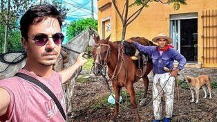 Youtuber entrerriano denunció que le dispararon en un campo y hubo allanamiento.