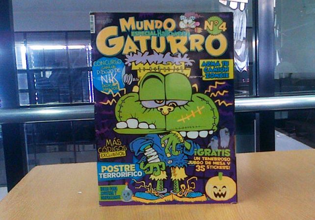 Este sábado pedí la revista de Mundo Gaturro con el UNO