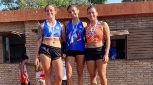 Paula Leiva fue la ganadora en 100 y 100 metros con vallas en el Card.