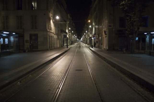 TOQUE DE QUEDA. La ciudad de Marsella