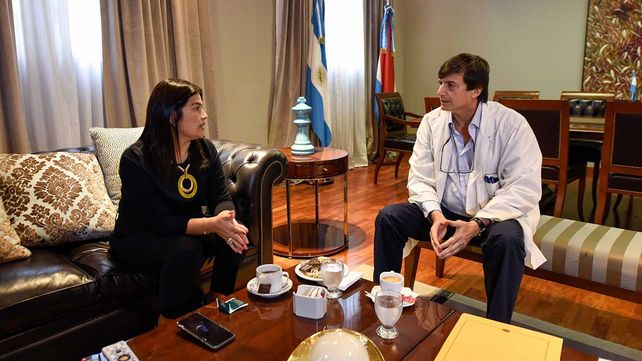 El médico entrerriano se desempeña en el Hospital Garrahan.&nbsp;