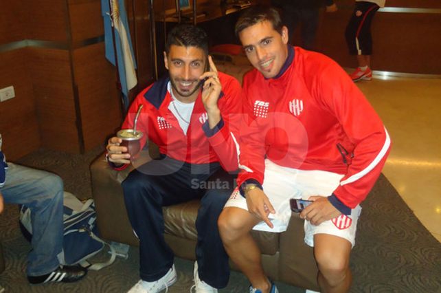 Caras conocidas. Juan Pablo Avendaño y Fausto Montero formaron parte del plantel tatengue que en la temporada 2010/11 ascendió a Primera División.