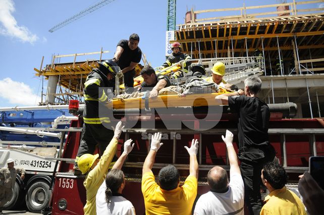 Cedió parte de la obra del nuevo edificio de Tribunales