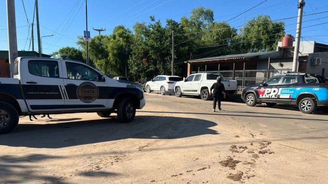 El allanamiento se realizó en la Manzana 7 de Alto Verde