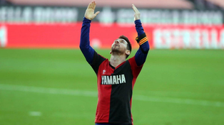 Lionel Messi es el nombre que prefiere Maxi Rodríguez para la denominación de la nueva tribuna de Newells.