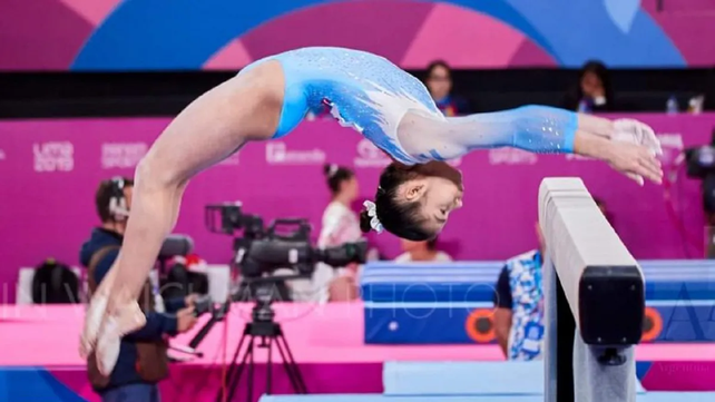 Abigail Magistrati, la atleta argentina más joven, tuvo un buen debut en Tokio